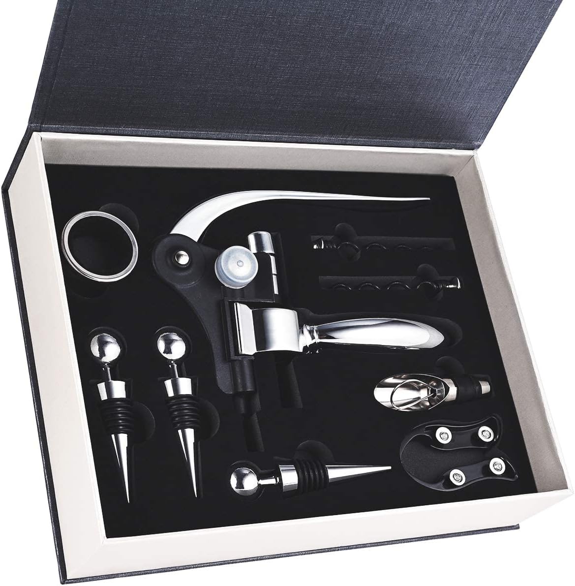 Coffret-cadeau d'accessoires pour le vin