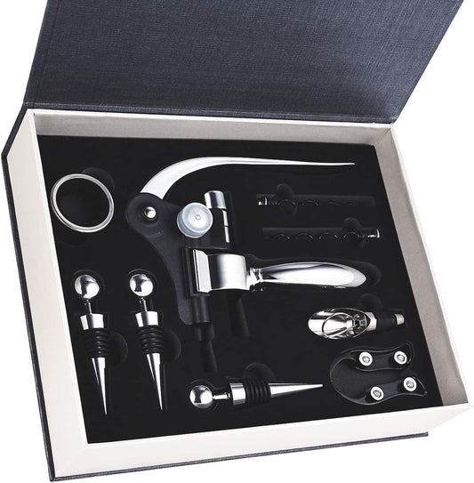 Coffret-cadeau d'accessoires pour le vin